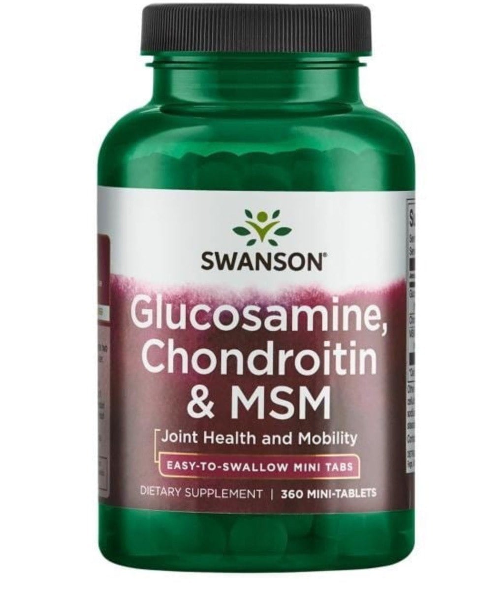 Swanson Glucosamine Chondroitin MSM 360 minitabliet