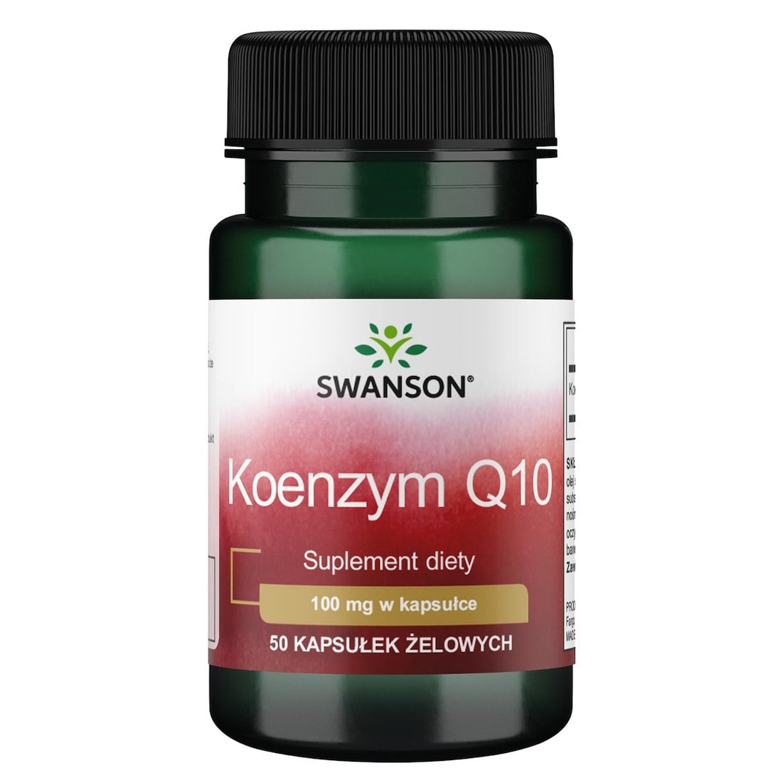 Swanson Koenzym Q10 100 mg 50 gelových kapslí