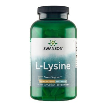 Swanson L-lyzín 500 mg 300 kapsúl