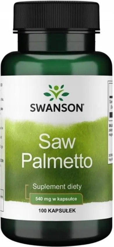 Swanson Saw Palmetto 540 mg 100 kapslí