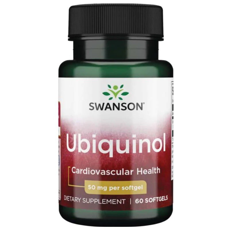 Swanson Ubiquinol 50 mg 60 gelových kapslí