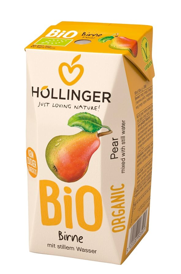 Hollinger Hruškový nektár bez pridaných cukrov BIO 200 ml