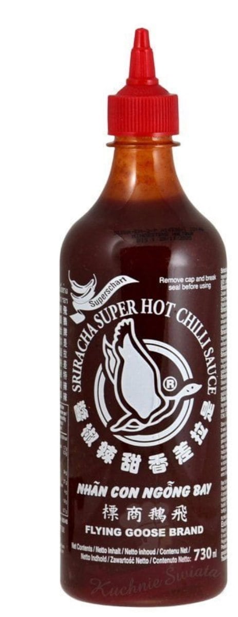 Flying Goose Omáčka Sriracha Super Hot 730 ml