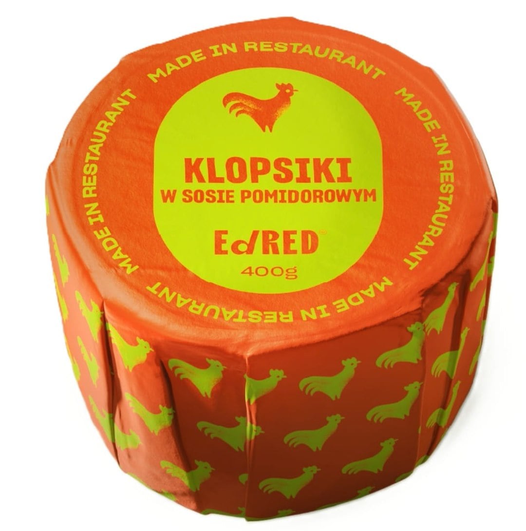 EdRED Hydinové fašírky v paradajkovej omáčke 400 g