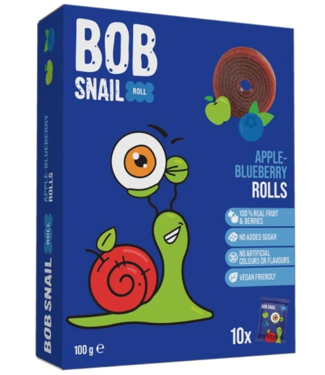 BOB SNAIL Ovocný snack 100 g