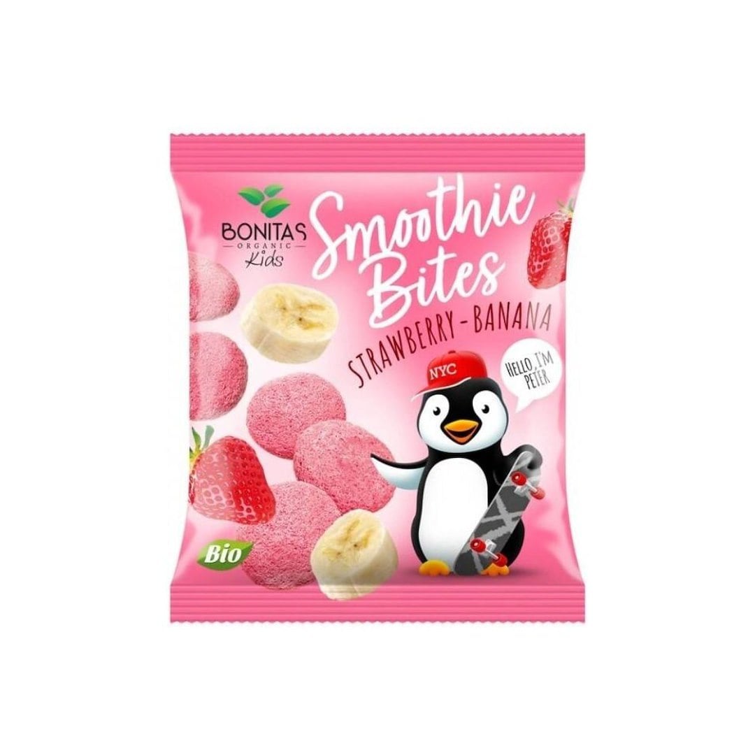 BONITAS Lyofilizovaný snack jahoda – banán – jogurt BIO 10 g