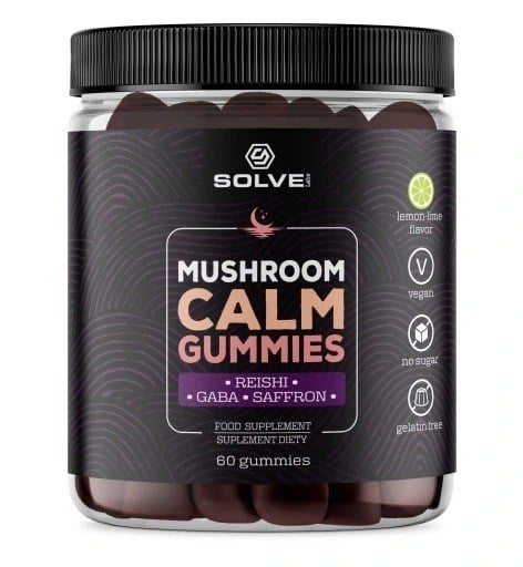 SolveLabs Mushroom Calm Gummies 60 ks