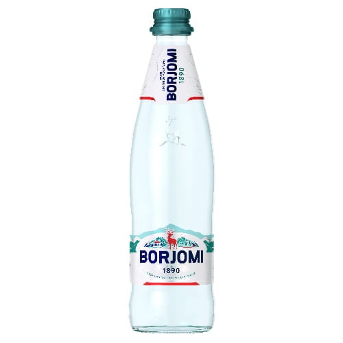 Borjomi Prírodná minerálna voda sýtená 500 ml