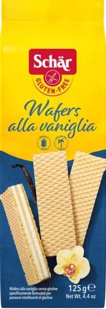 Schar Wafers alla vaniglia vanilkové oblátky 125 g