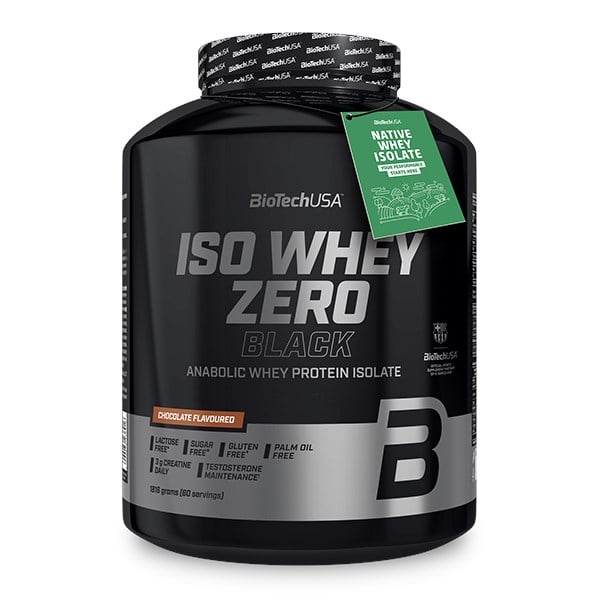 BioTech USA Iso Whey Zero Black 1816 g, čokoláda