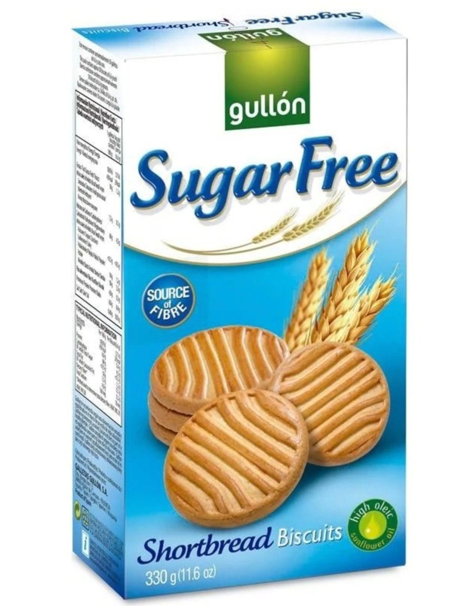 GULLON máslové sušenky bez cukru 330 g