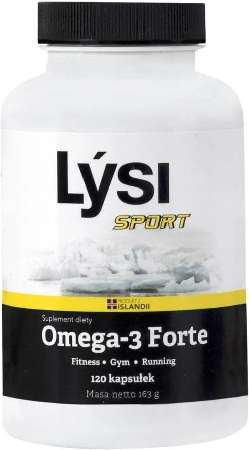 Lysi Sport Omega 3 Forte 1000 mg 120 kapslí