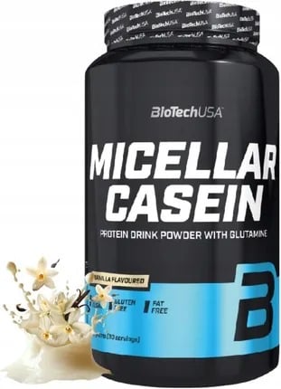 BioTech USA Micellar Casein 908 g vanilková príchuť