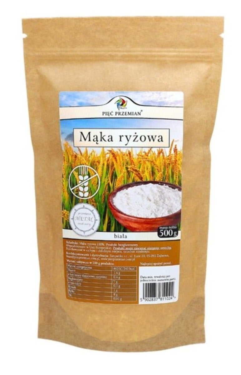 Pięć Przemian Ryžová múka biela bezlepková 500 g