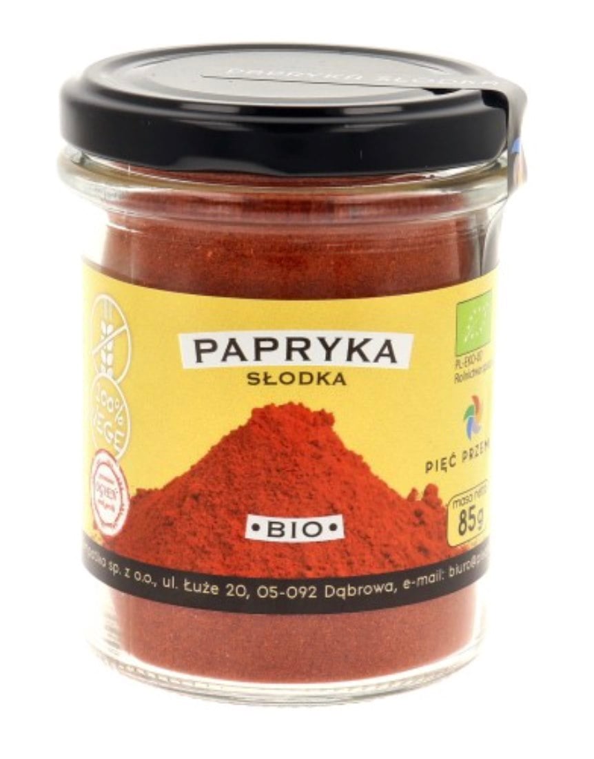Pięć Przemian Sladká mletá paprika bezlepková BIO 85 g