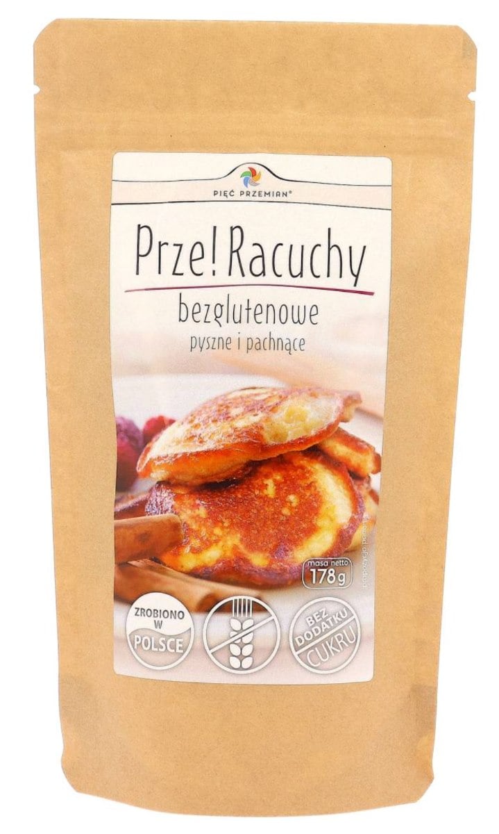 Pięć Przemian Ovsené lievance bez lepku 178 g