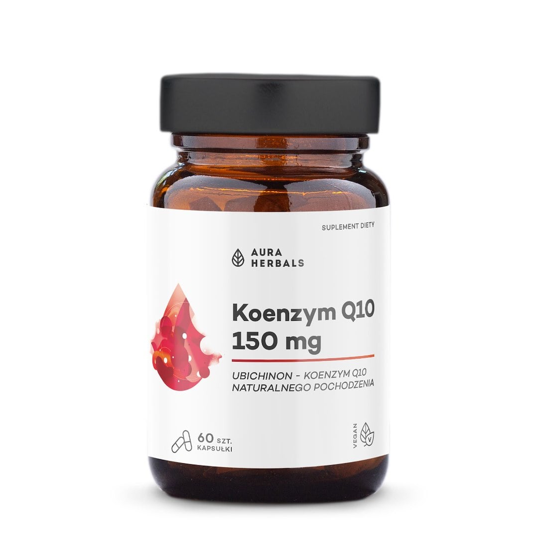 Aura Herbals Koenzym Q10 150 mg 60 kapslí