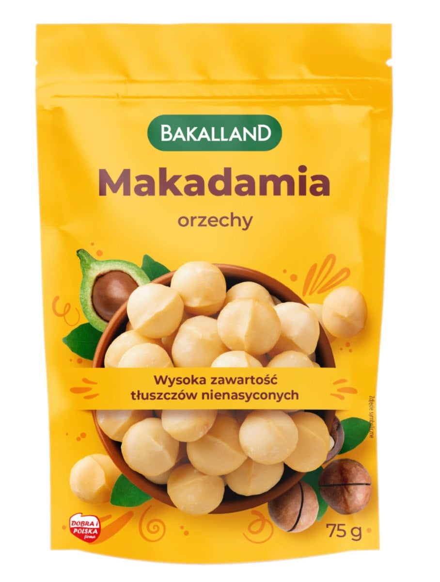 Bakalland Makadamové ořechy 75 g