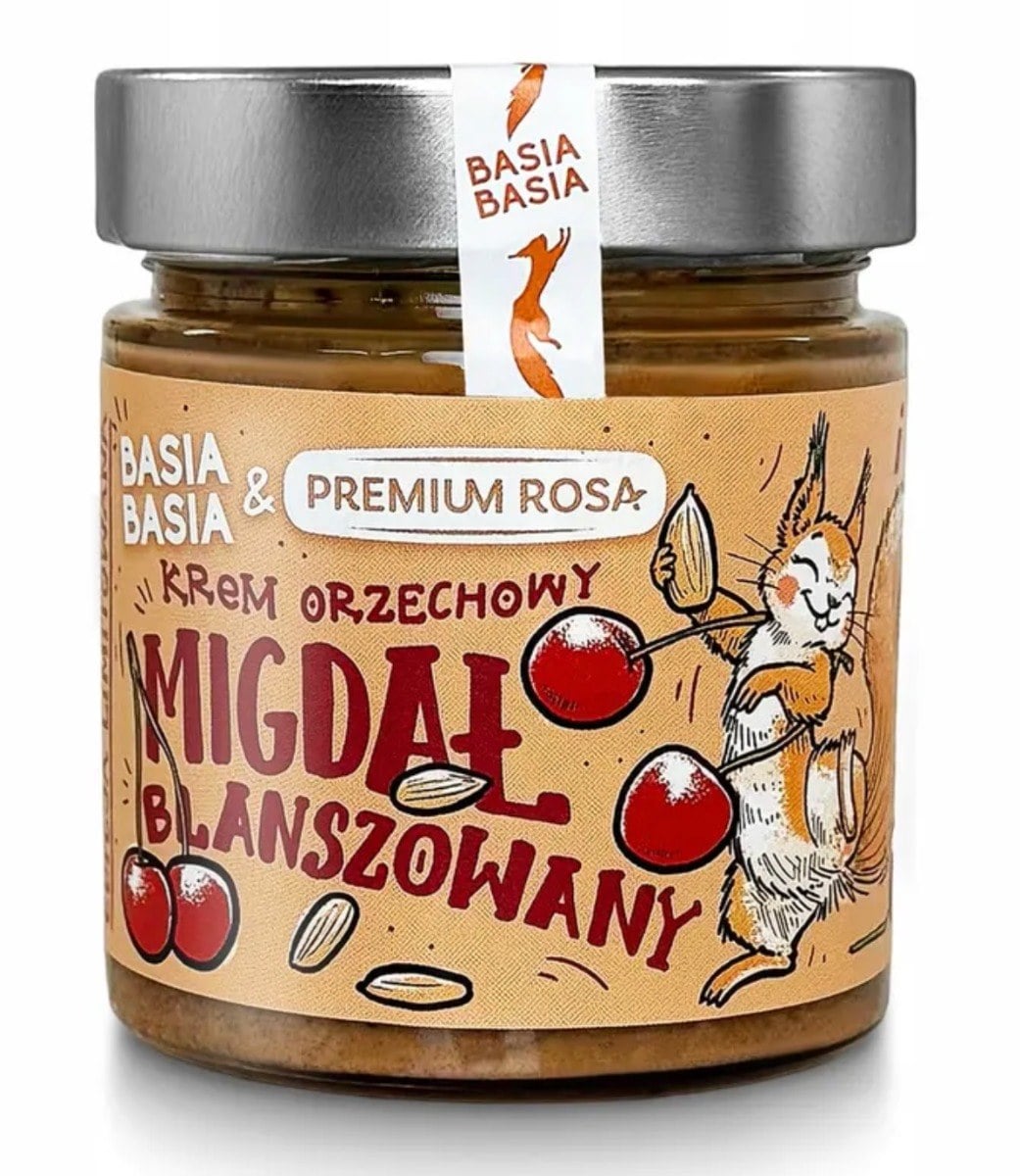 Alpi BasiaBasia & Premium Rosa krém blanšírované mandle a višňa 195 g