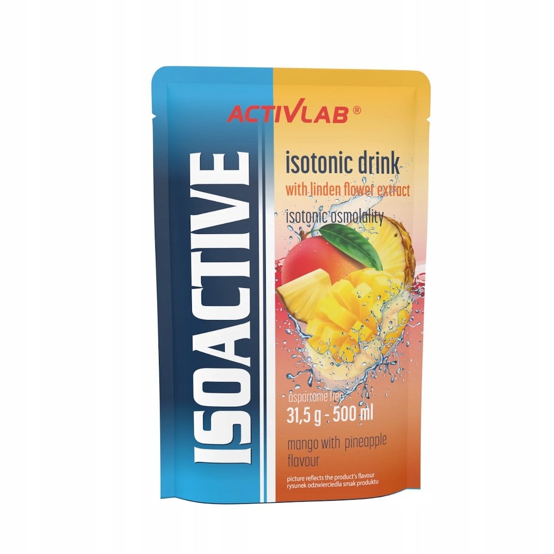 ActivLab Elektrolyty Isoactive mango a ananás vrecko 31,5 g