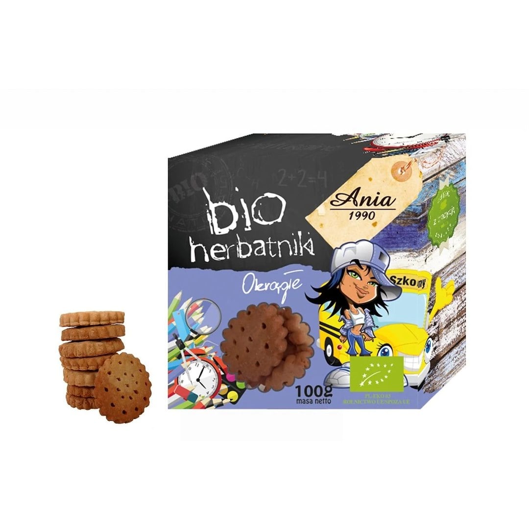 BIO ANIA Okrúhle keksy BIO 100 g
