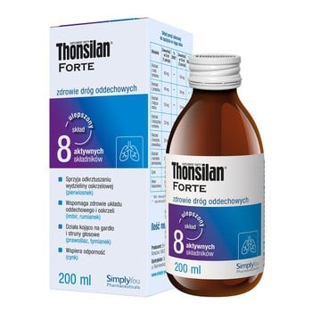 Simply You Thonsilan Forte sirup 120 ml