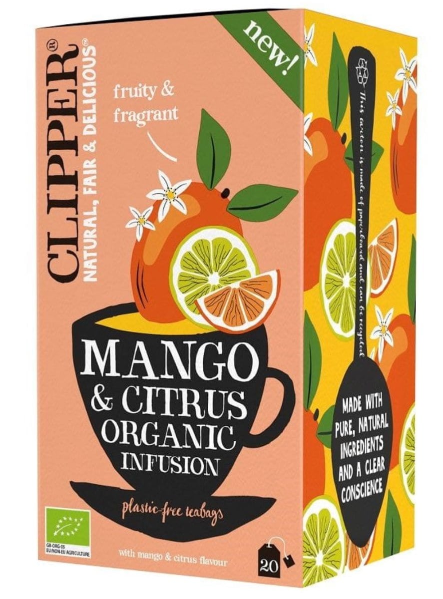 Clipper Čaj s příchutí manga a citrusů BIO (20 x 1,8 g) 36 g