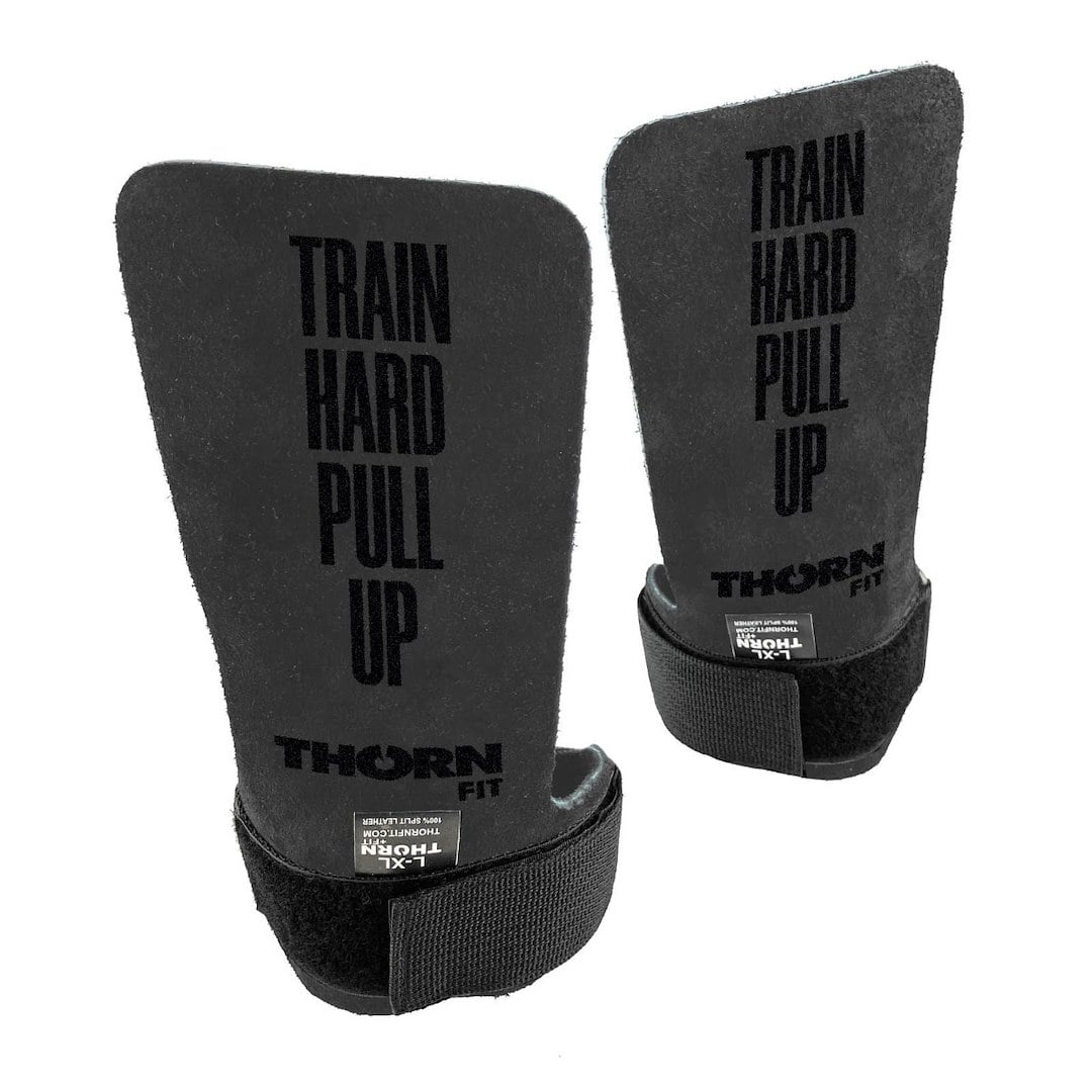 THORN FIT gymnastické chrániče dlaní TRAIN HARD PULL UP velikost S/M