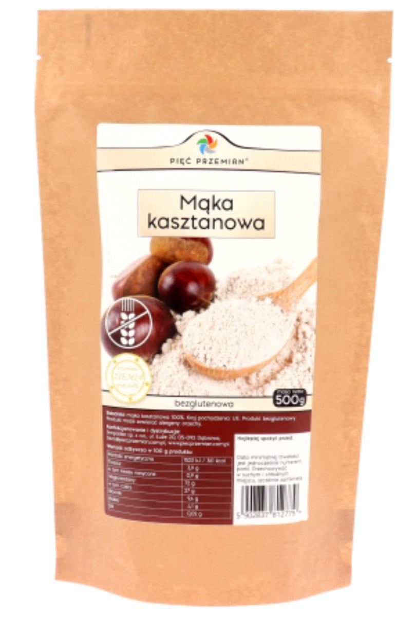 Pięć Przemian Gaštanová múka 500 g