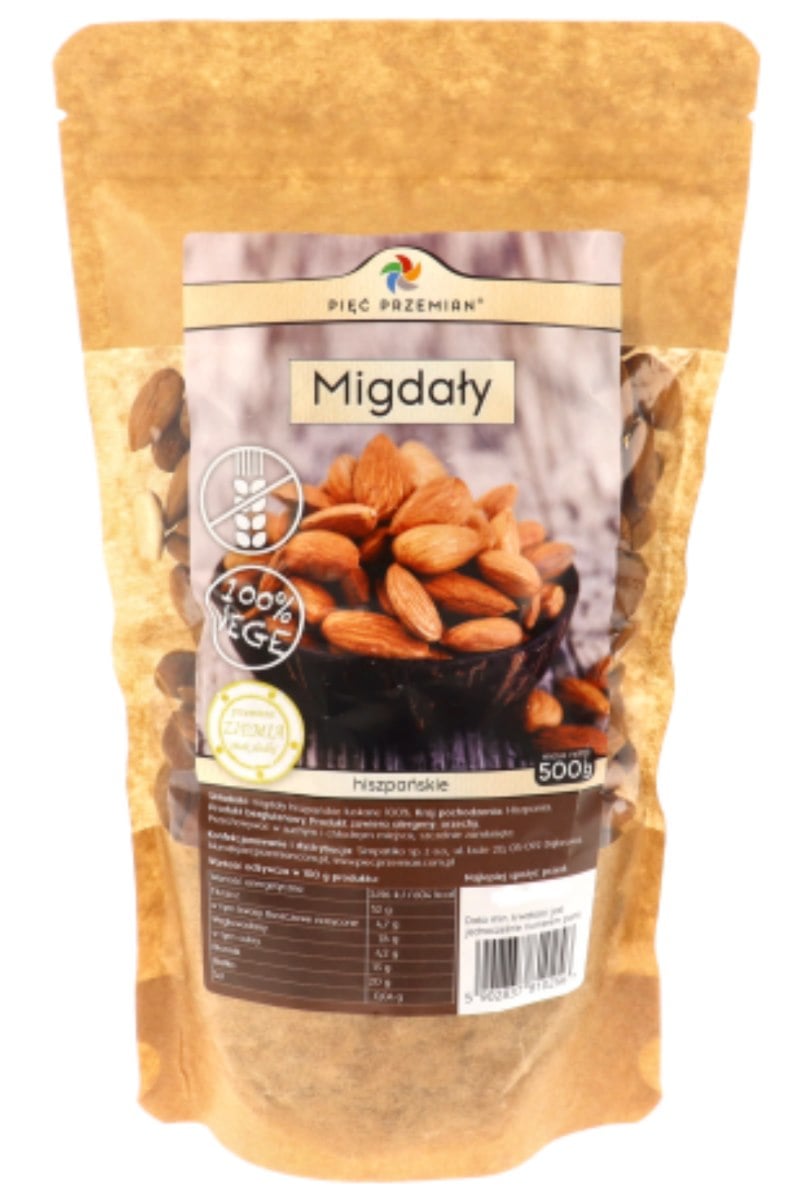 Pięć Przemian Lúpané mandle 500 g