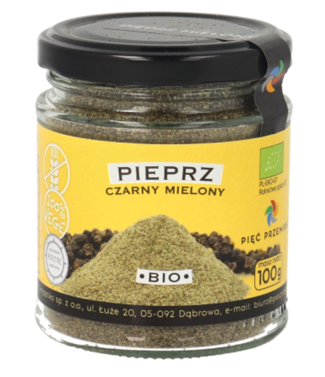 Pięć Przemian Čierne korenie mleté bezlepkové BIO 100 g