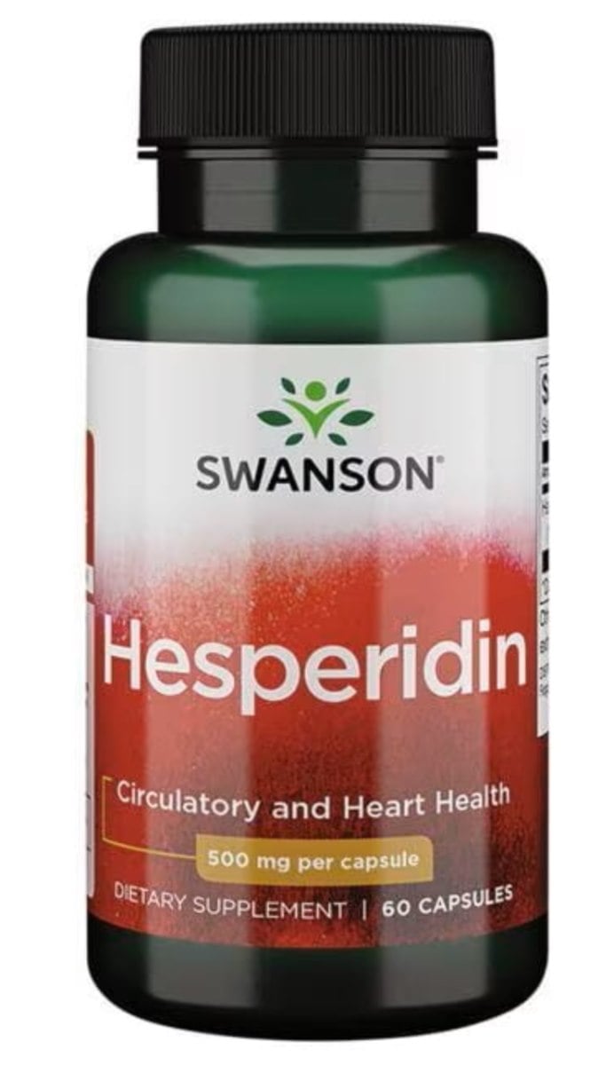 Swanson Hesperidin 500 mg 60 kapsúl
