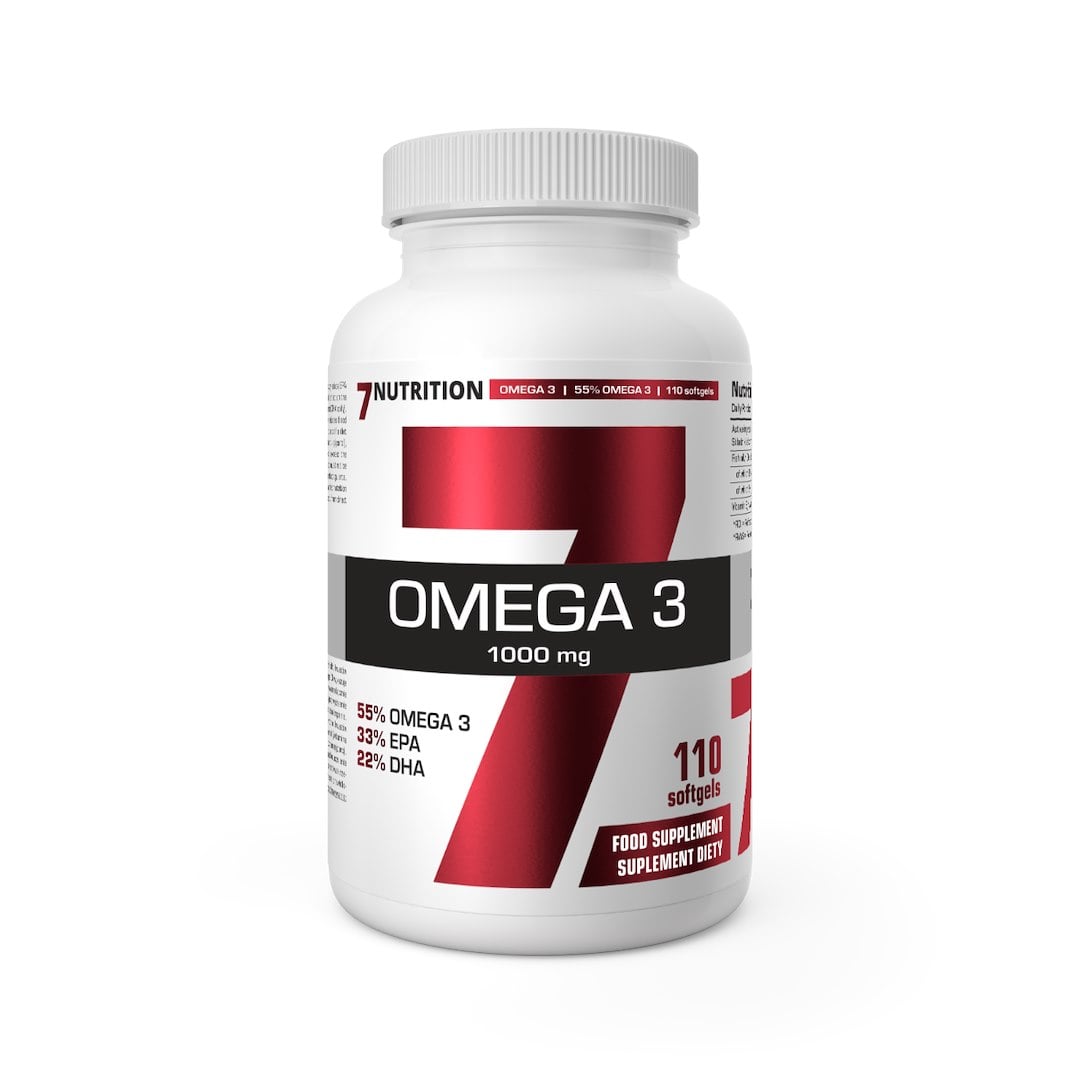 7Nutrition Omega-3 55 % 1000 mg 110 gélových kapsúl
