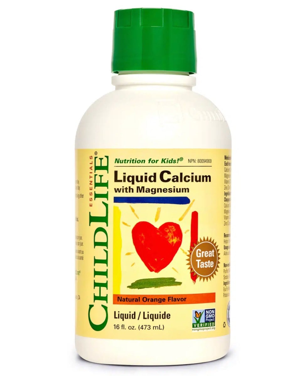 Child Life Liquid Calcium with Magnesium 473 ml s pomarančovou príchuťou