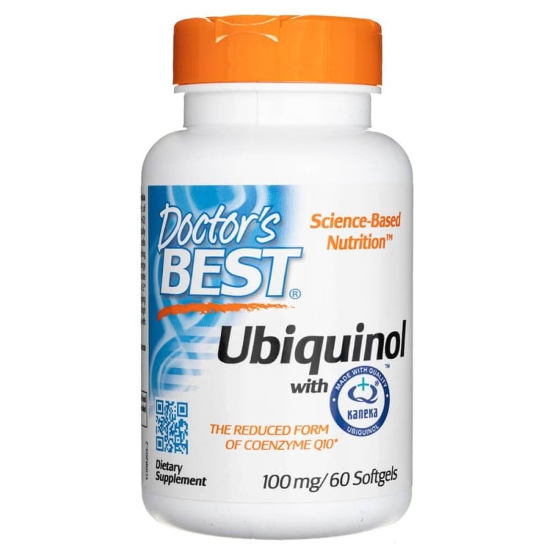 Doctor's Best Ubiquinol with Kaneka 100 mg 60 gélových kapsúl