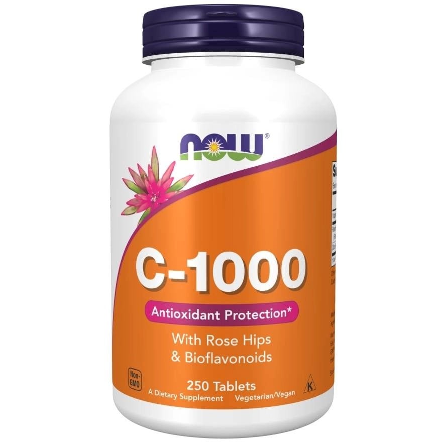 NOW Foods Vitamin C-1000 with Rose Hips & Bioflavonoids 250 tablet
