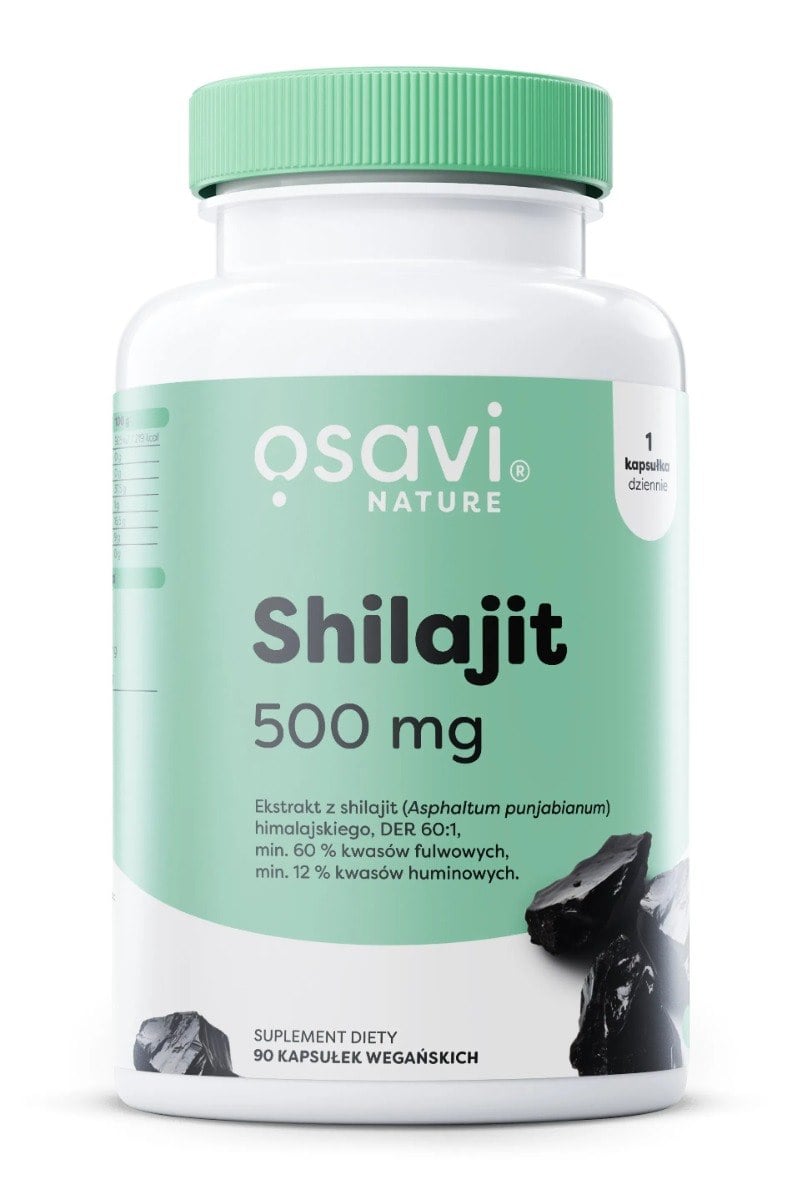 Osavi Shilajit (Nature) 500 mg 90 vegánskych kapsúl