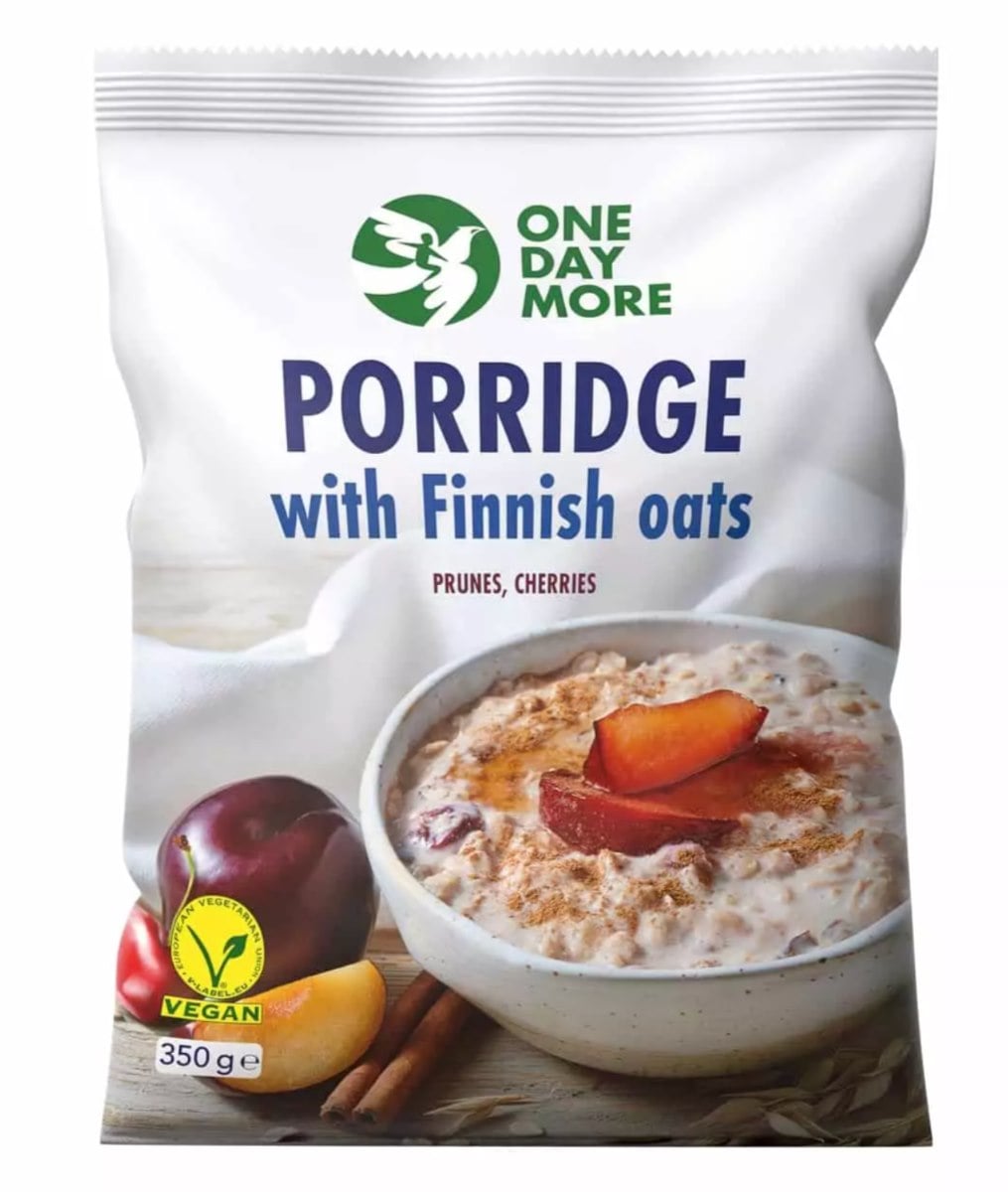 ONEDAYMORE Fínska ovsená kaša slivka a figa 350 g
