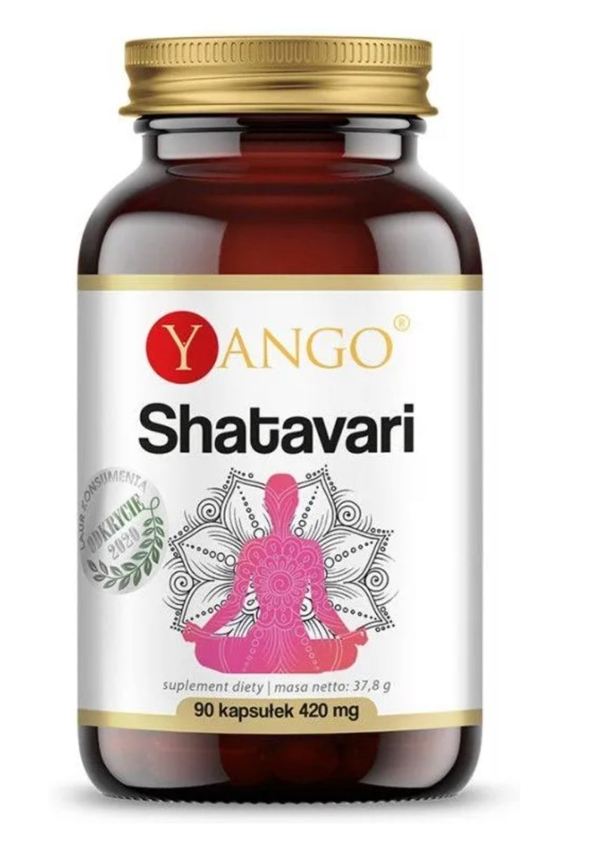 Yango Shatavari extrakt 10:1 90 kapsúl