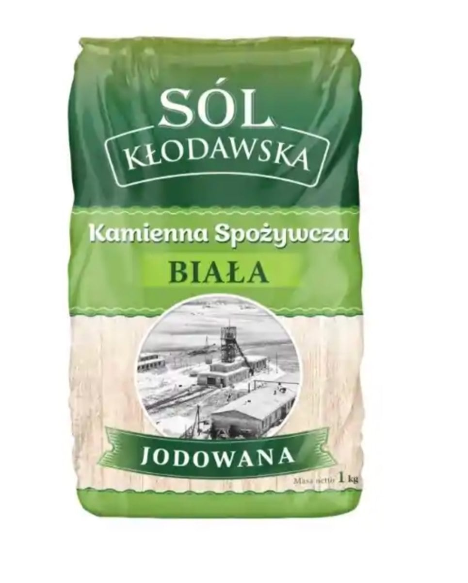 KŁODAWA Kłodawská kamenná sůl jodovaná 1 kg