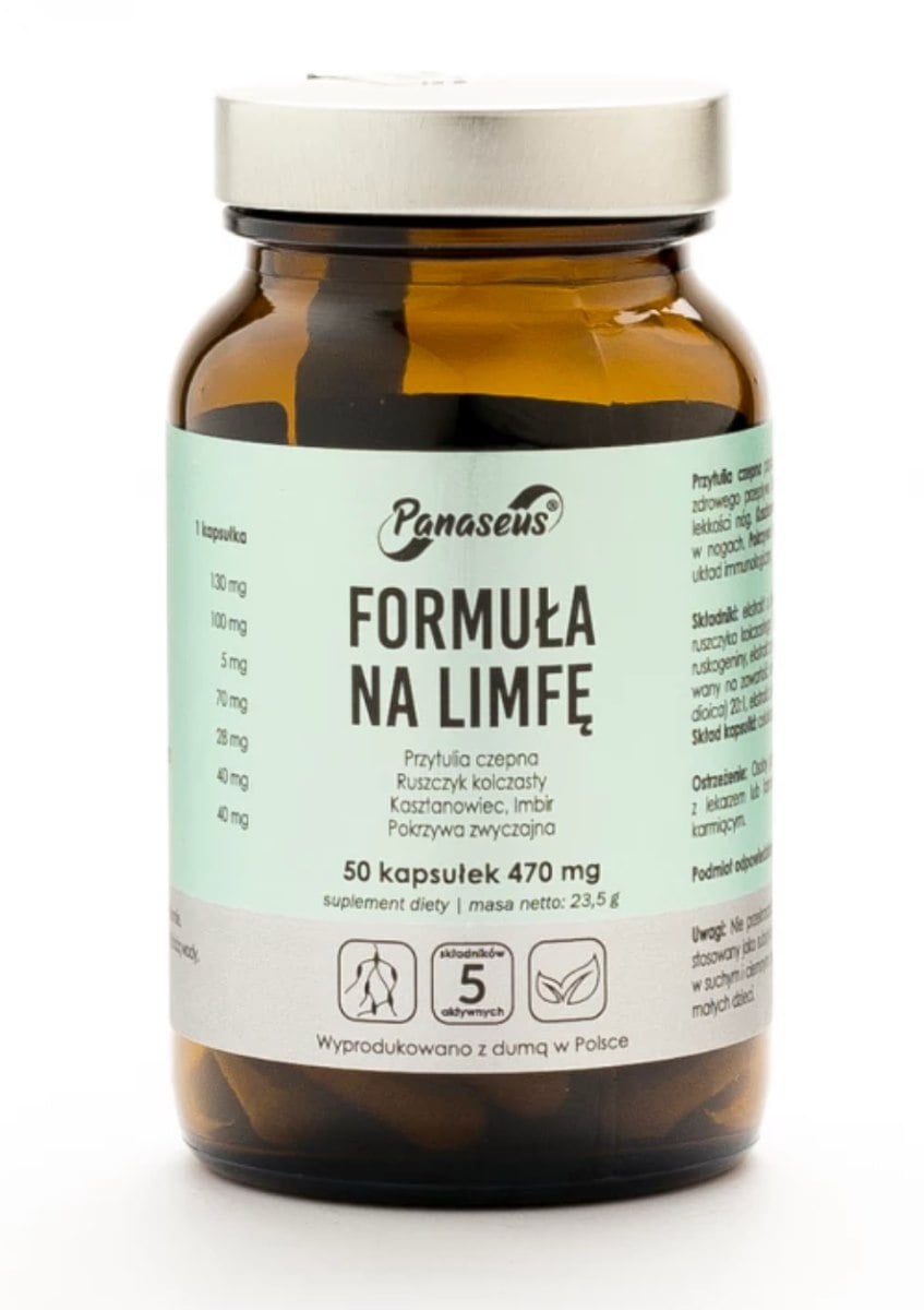Yango Panaseus Formule na lymfu 50 kapslí