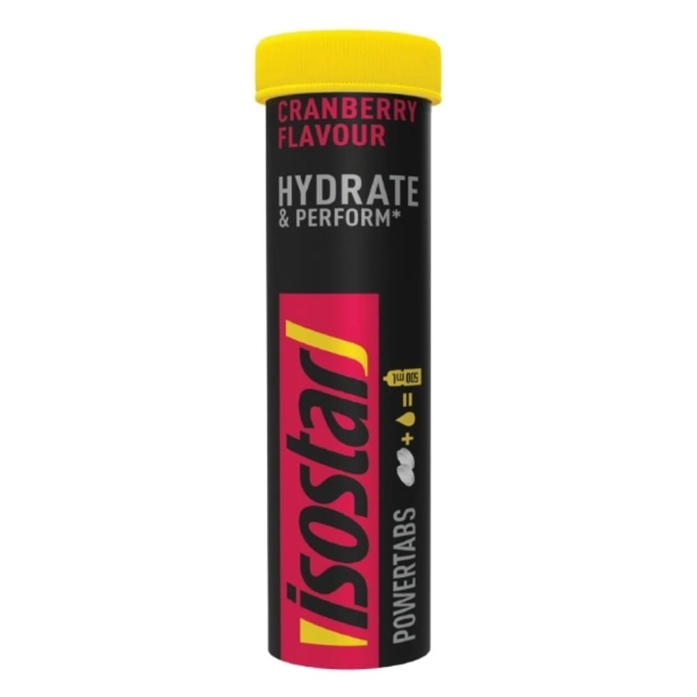 ISOSTAR Power Tabs 120 g brusnicová príchuť