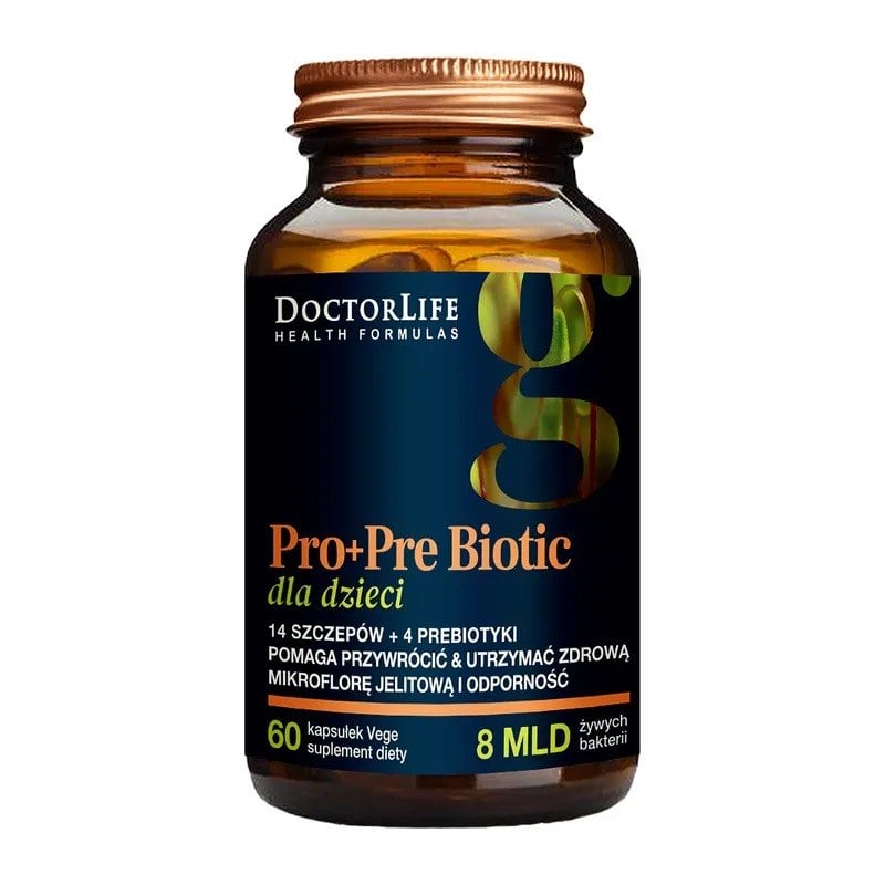 Doctor Life Pro+Pre Biotic pro děti 60 kapslí