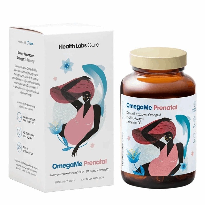 Health Labs Care OmegaMe Prenatal 120 kapslí