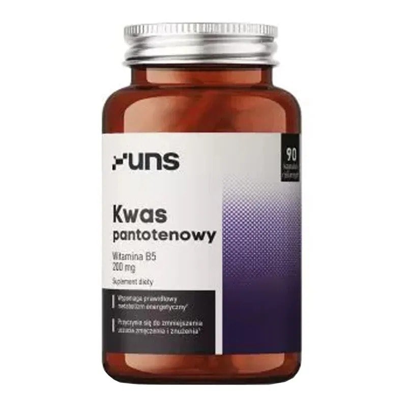 UNS Kyselina pantoténová vitamín B5 90 vegánskych kapsúl