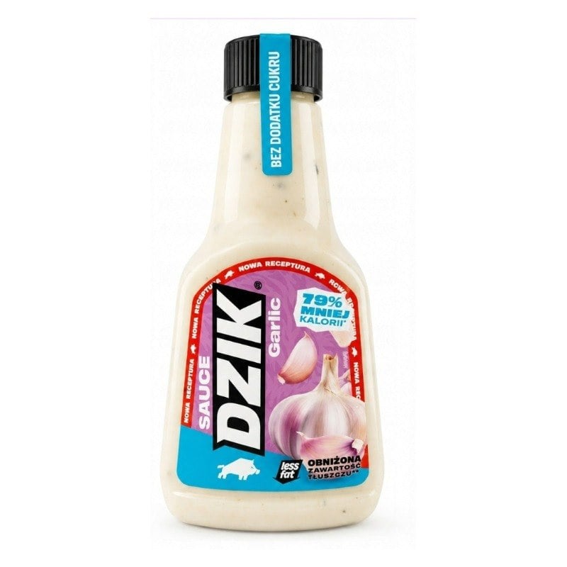 WK DZIK Sos Zero česneková omáčka 430 g