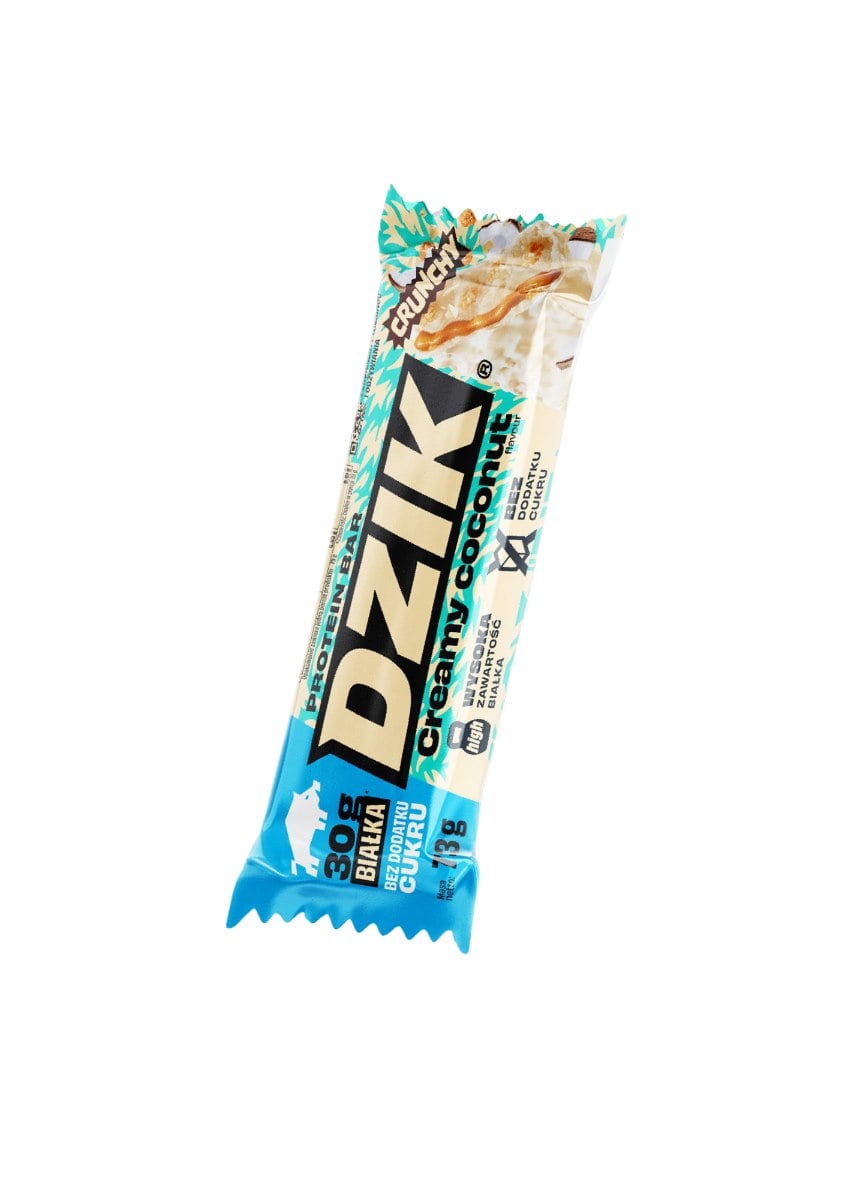 WK DZIK Protein Bar Creamy Coconut proteinová tyčinka kokosová 73 g