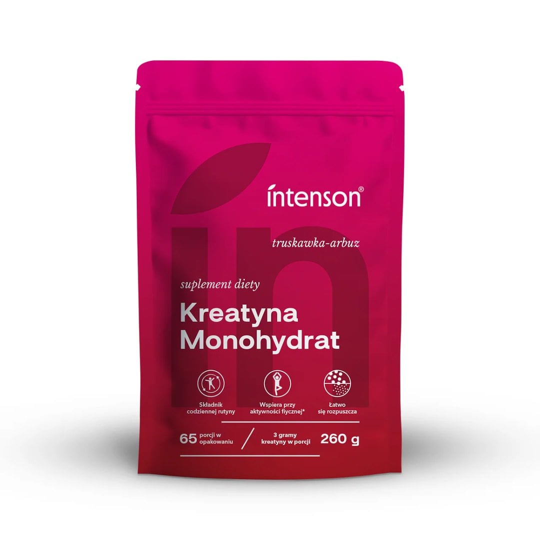 Intenson Kreatín v prášku 260 g príchuť jahoda a vodný melón