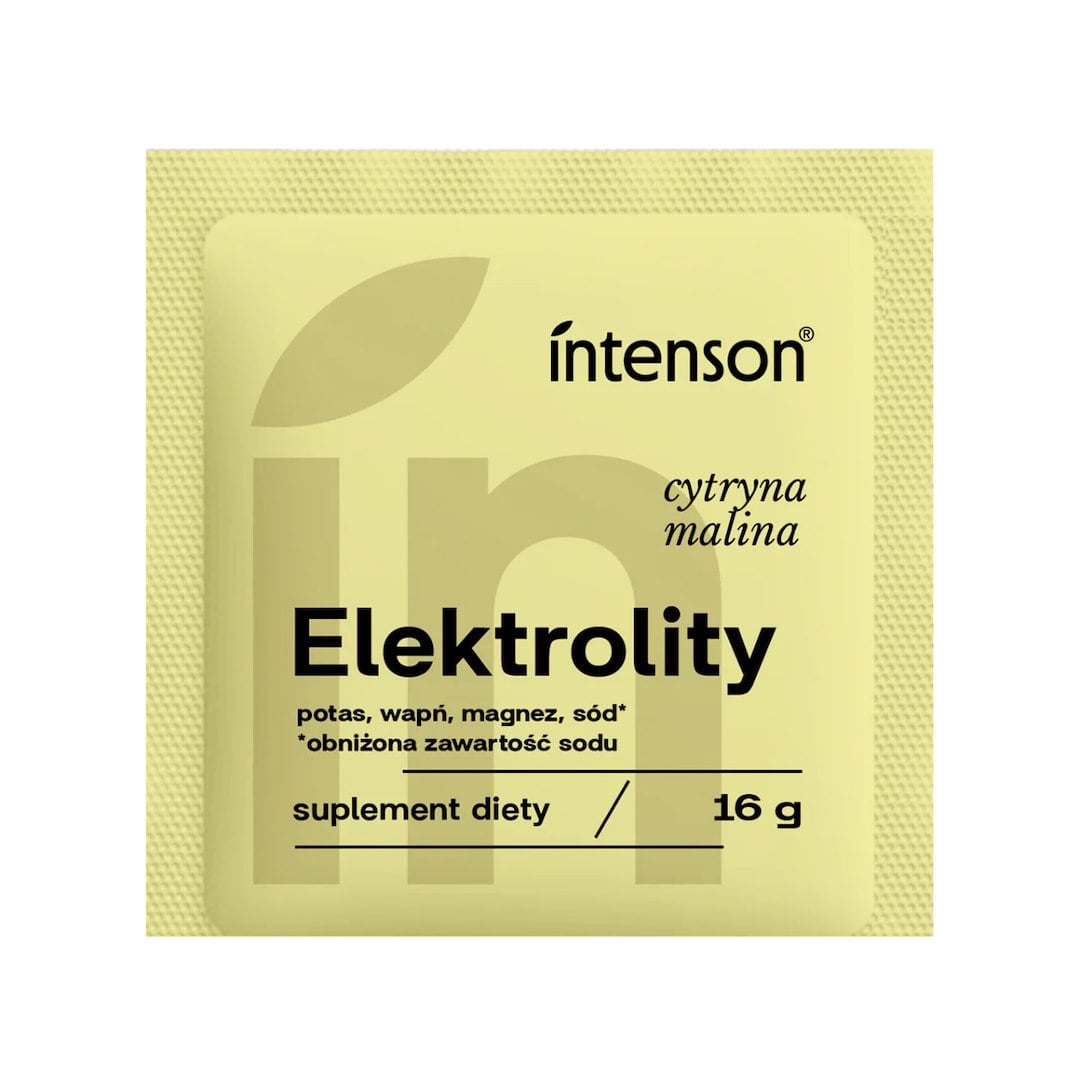 Intenson Elektrolyty 16 g s příchutí citron a malina