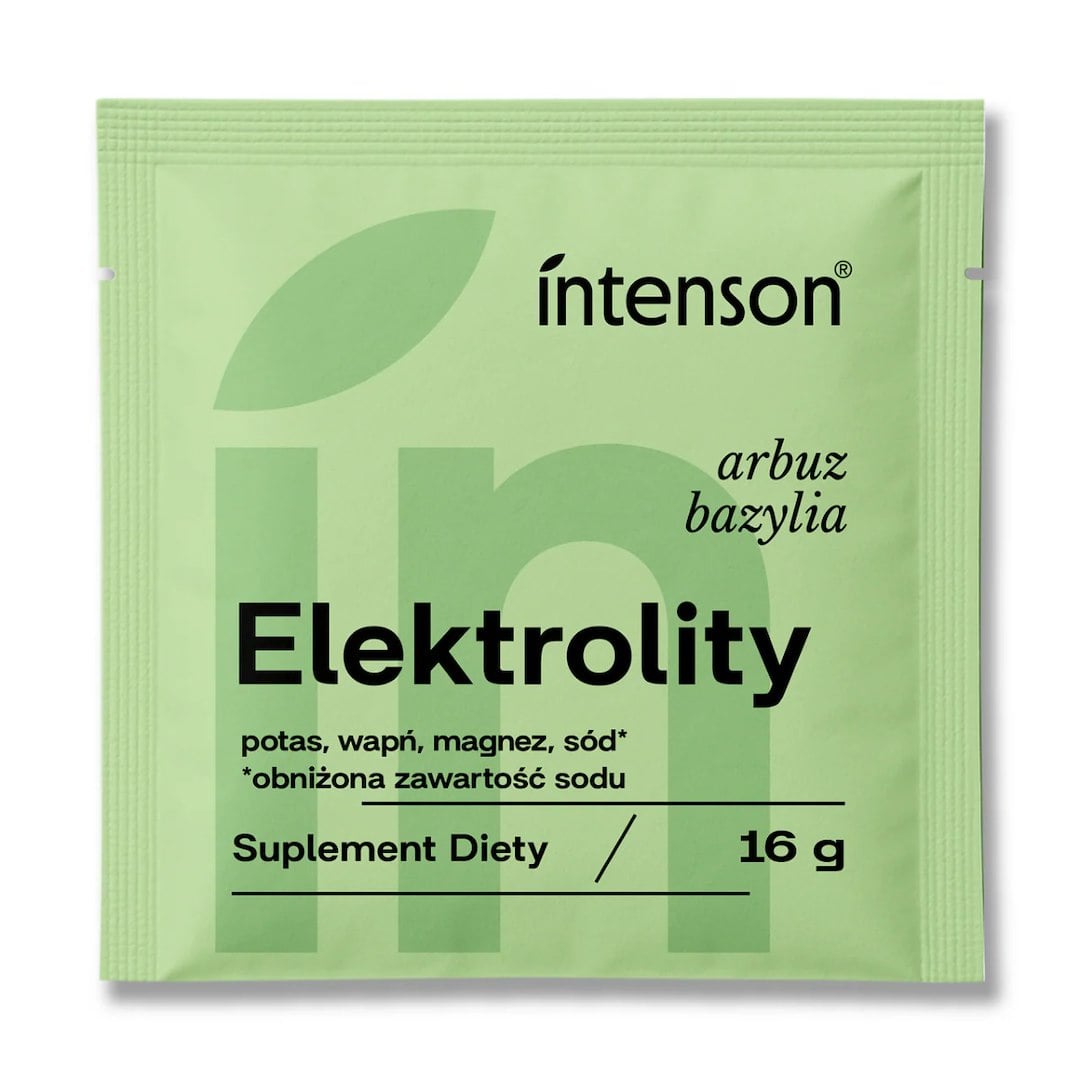 Intenson Elektrolyty 16 g s příchutí vodní meloun a bazalka